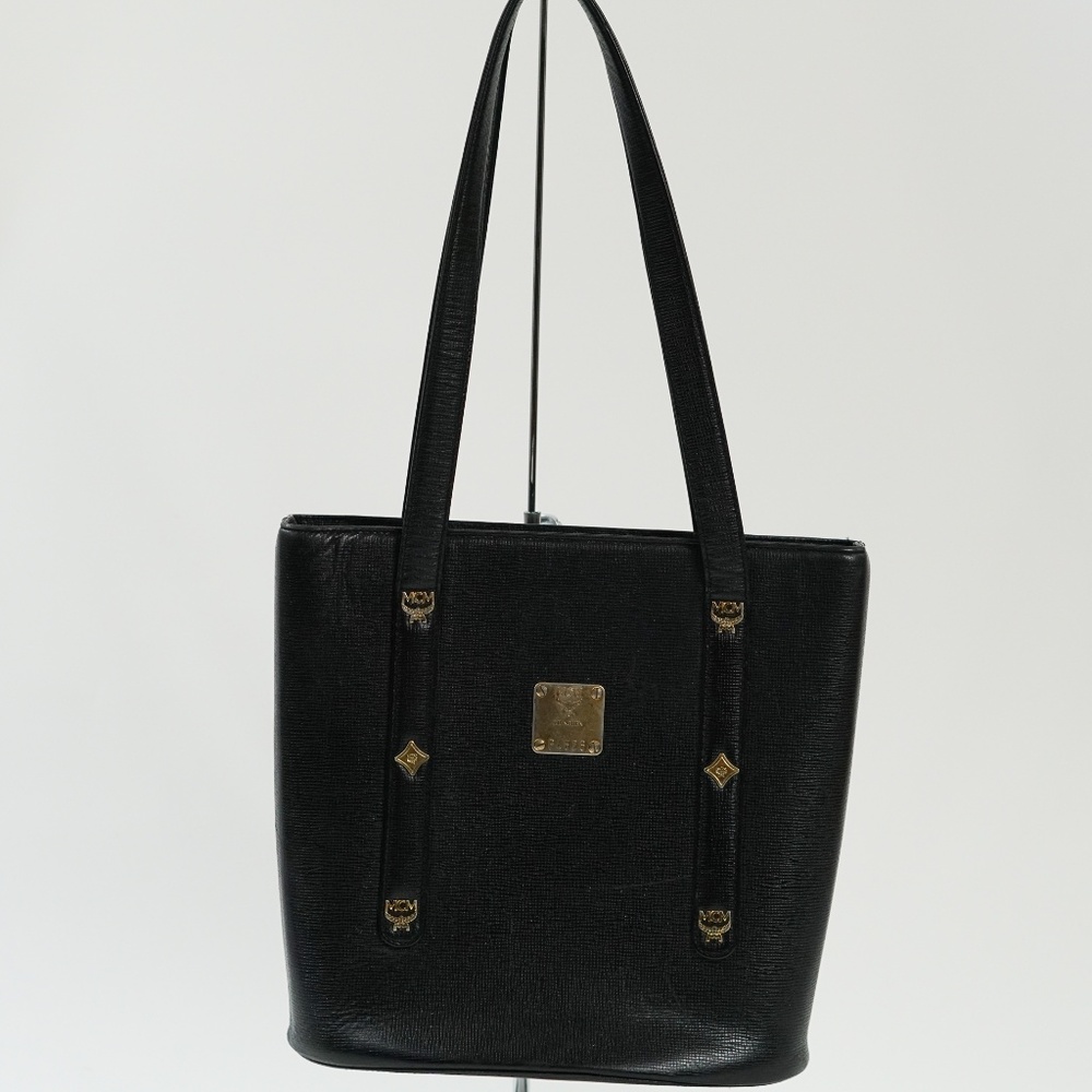 MCM Black Leather Purse